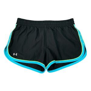 Under Armour Great Escape Shorts Womens S Small Fitted Lined Heatgear Curved Hem